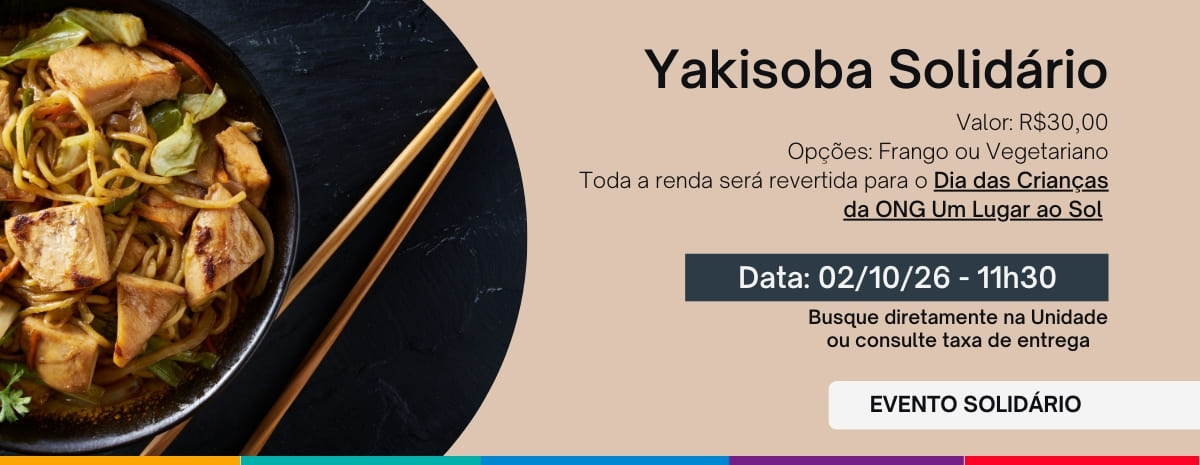 Yakisoba Solidário Faculdade Eleven