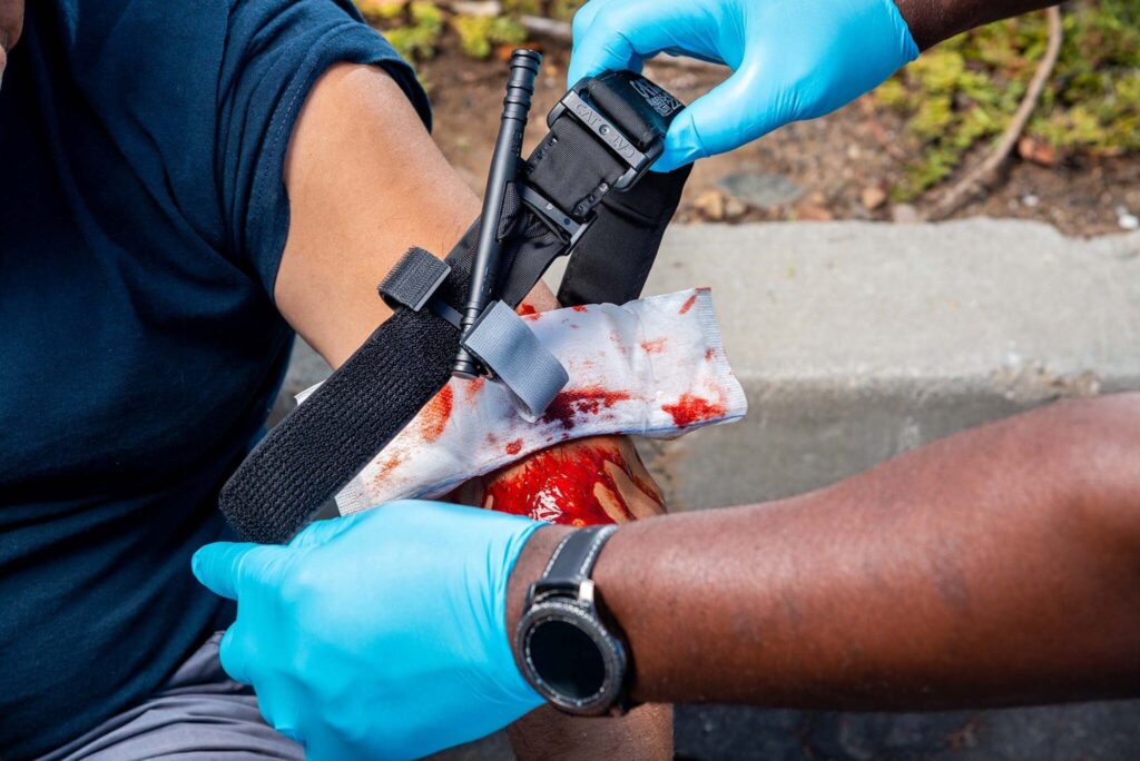 Curso de Primeiros Socorros para Traumas Graves e Hemorragias – STOP THE BLEED. Treinamento internacional com certificação Internacional.