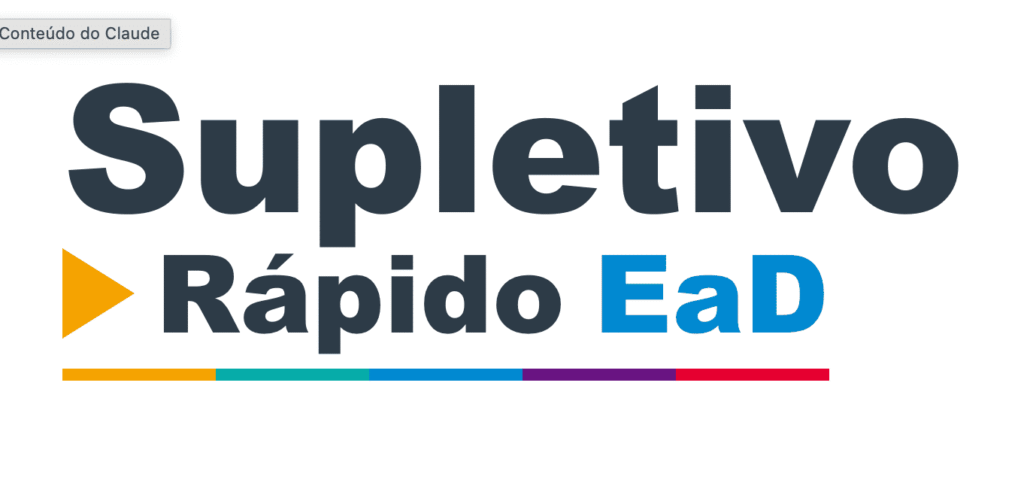 Adulto estudando online para concluir ensino fundamental e médio