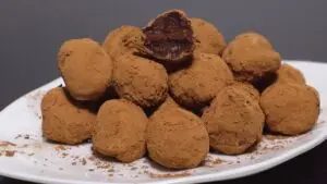 Trufas de chocolate gourmet decoradas